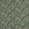 green botanical embroideried fabric from Jane Churchill