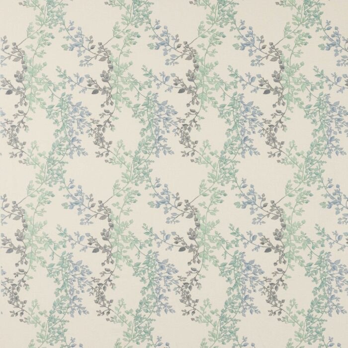 Clemence Fabric - Blue / Aqua swatch