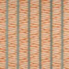 orange striped embroideried fabric from Jane Churchill