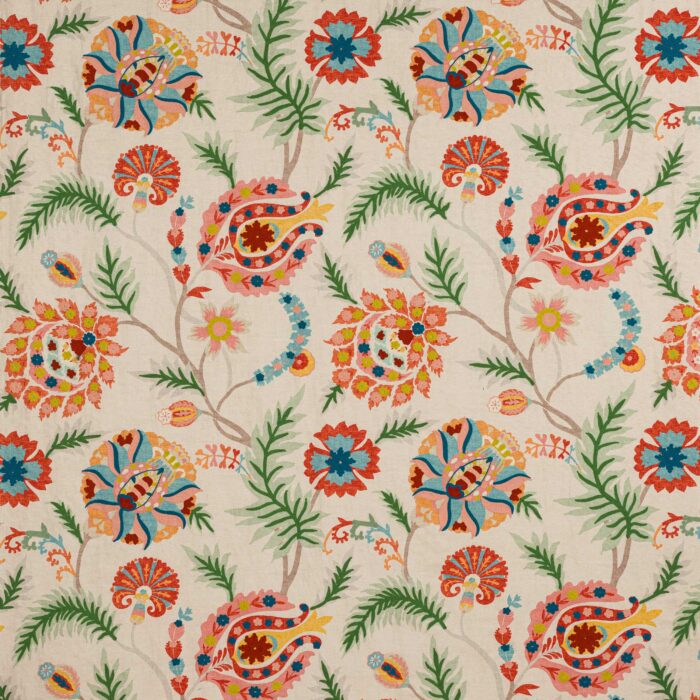 Bukhara Fabric - Red swatch