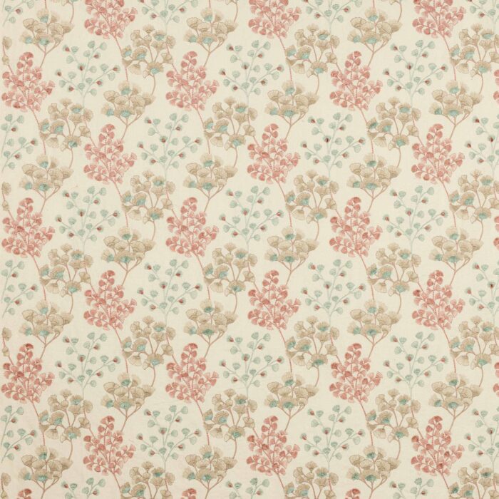 Elianna Fabric - Pink / Aqua swatch