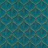 green botanical embroideried fabric from Osborne & Little