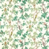 green botanical printed fabric from Osborne & Little