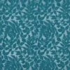 blue botanical velvet-chenille fabric from Osborne & Little