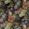 multicolour botanical velvet-chenille fabric from Osborne & Little
