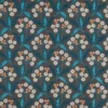 blue botanical embroideried fabric from Osborne & Little