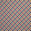 multicolour geometric linen fabric from Osborne & Little