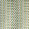 green geometric velvet-chenille fabric from Osborne & Little