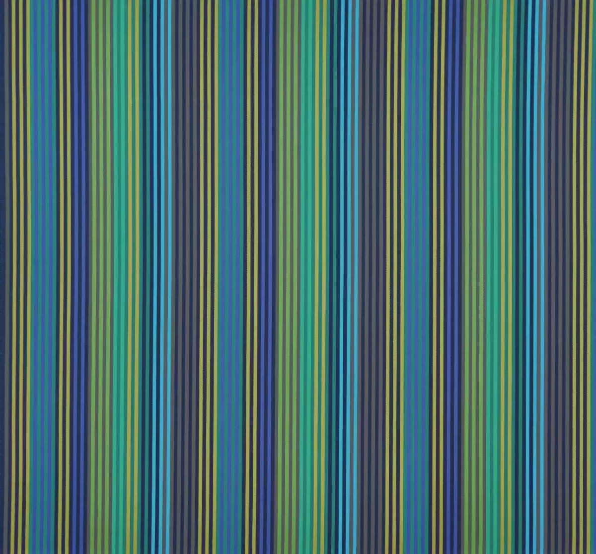 Supreme Stripe Fabric - Emerald by green striped woolen fabric from Osborne & Little