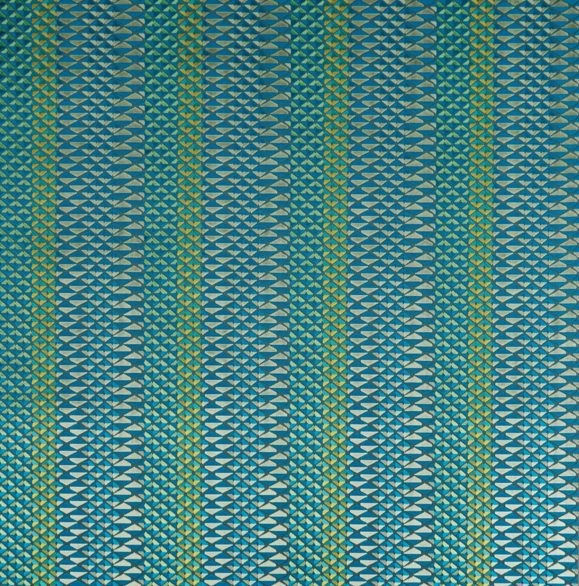 green striped velvet-chenille fabric from Osborne & Little