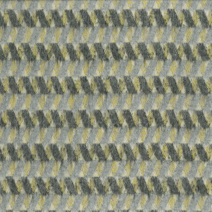 Mouflon Twill Fabric - Lemon /  Charcoal – Lemon / Charcoal swatch