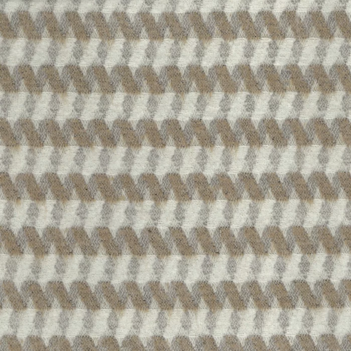 Mouflon Twill Fabric - Ivory /  Caramel – Ivory / Caramel swatch