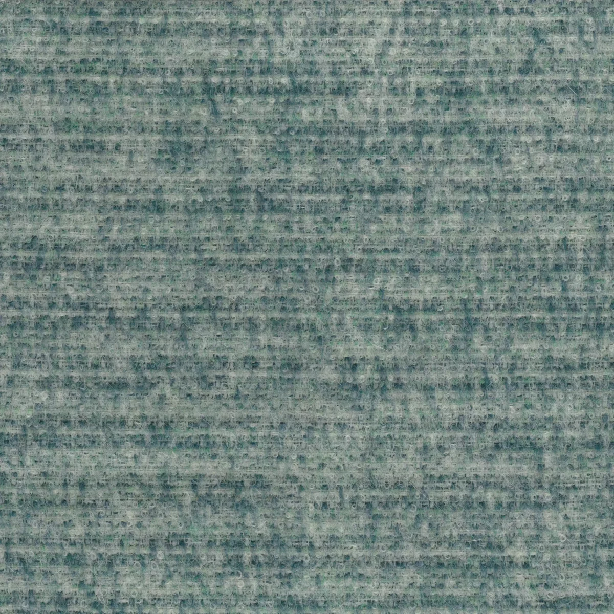 Mouflon Plain Fabric - Aqua by blue plain woolen fabric from Osborne & Little