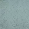 green geometric velvet-chenille fabric from Osborne & Little