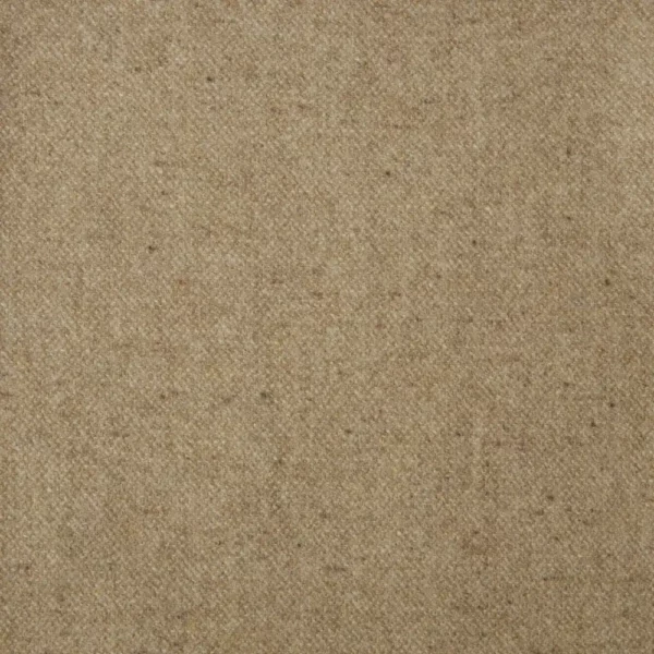 Donegal Fabric - Honey by neutral plain woolen fabric from Abraham Moon & Sons