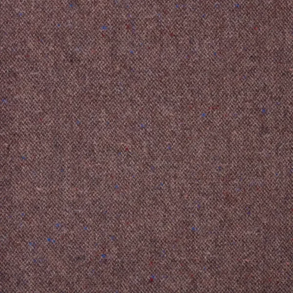 Donegal Fabric - Mauve by purple plain woolen fabric from Abraham Moon & Sons