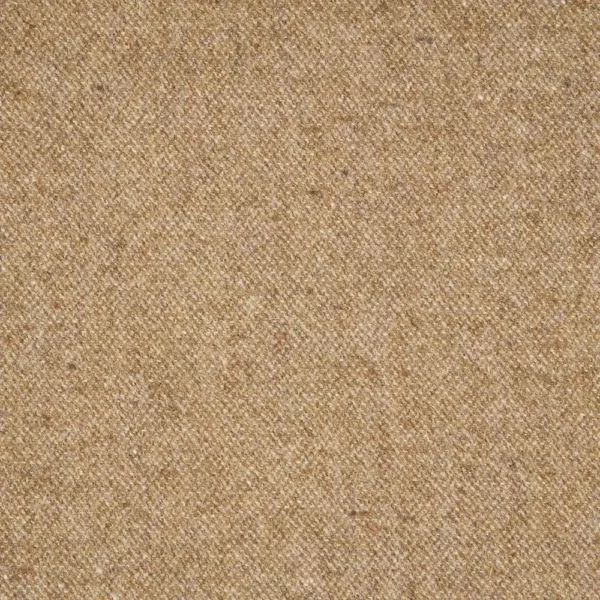 Donegal Fabric - Brown by brown plain woolen fabric from Abraham Moon & Sons