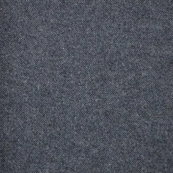 Donegal Fabric - Airforce by blue plain woolen fabric from Abraham Moon & Sons