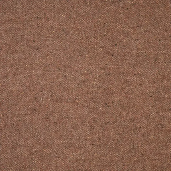 Donegal Fabric - Terracotta by orange plain woolen fabric from Abraham Moon & Sons