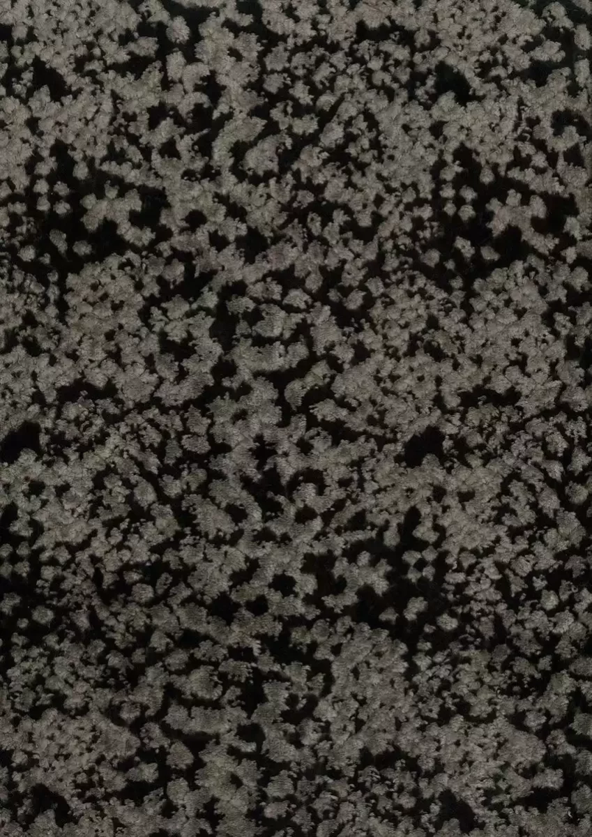 black-grey contemporary velvet-chenille fabric from Osborne & Little