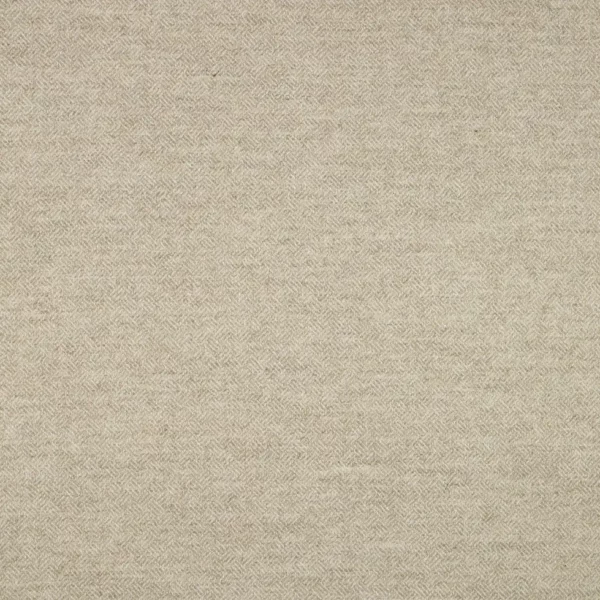 Parquet Fabric - Natural by neutral plain woolen fabric from Abraham Moon & Sons