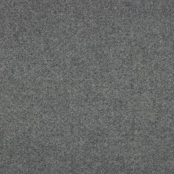 black-grey plain woolen fabric from Abraham Moon & Sons