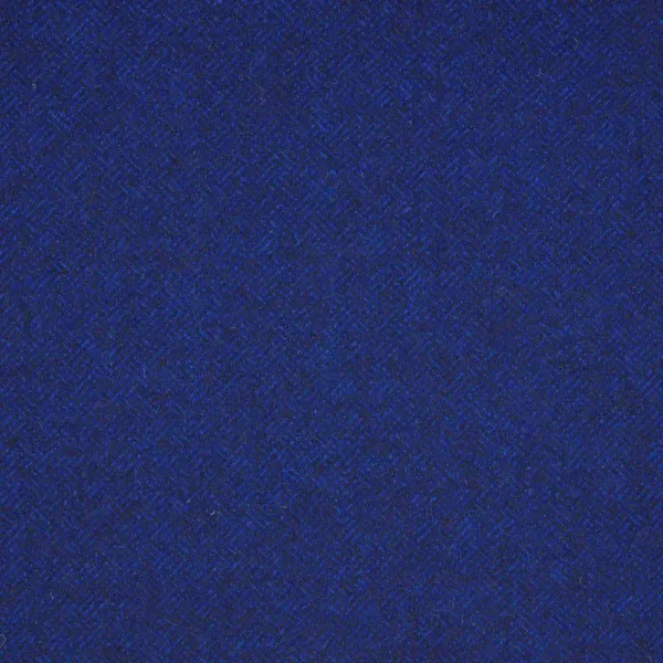 Parquet Fabric - Royal by blue plain woolen fabric from Abraham Moon & Sons