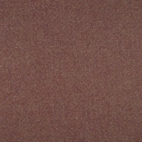 Parquet Fabric - Rhubarb by red plain woolen fabric from Abraham Moon & Sons