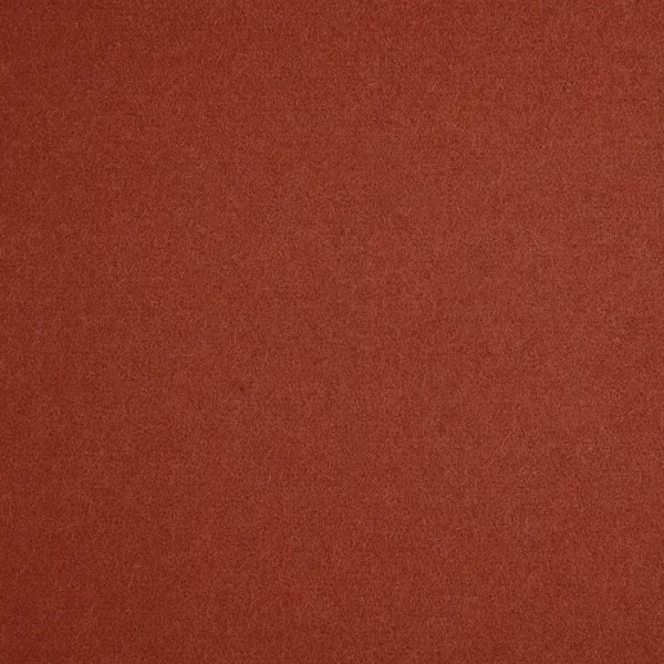 Spectrum Fabric - Terracotta by red plain woolen fabric from Abraham Moon & Sons