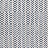 blue geometric embroideried fabric from Osborne & Little