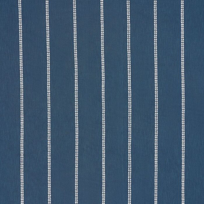 Taos Stripe Fabric - Cobalt swatch