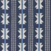 blue striped embroideried fabric from Osborne & Little