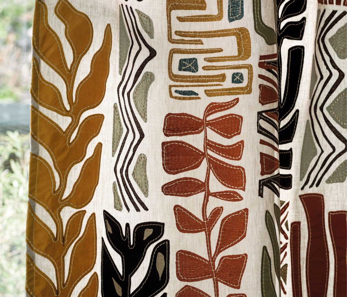 Totem Fabric - Celadon from
