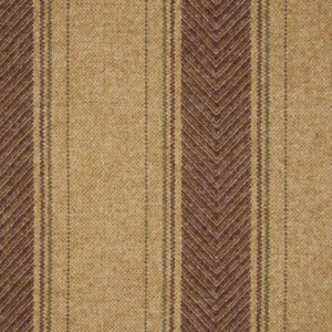 brown striped woolen fabric from Abraham Moon & Sons