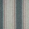blue striped woolen fabric from Abraham Moon & Sons