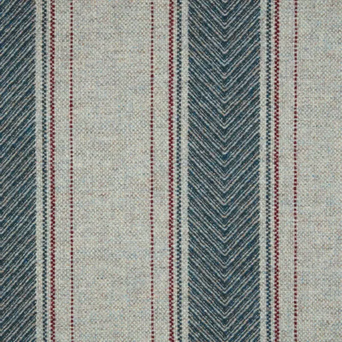 Regency Fabric - Silver / Aqua swatch