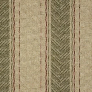 green striped woolen fabric from Abraham Moon & Sons