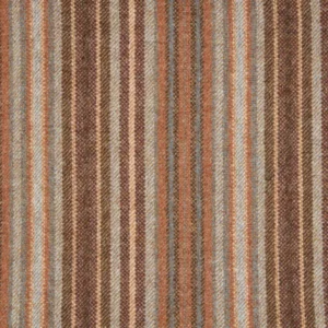 brown striped woolen fabric from Abraham Moon & Sons