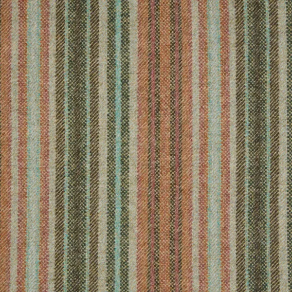 Burleigh Fabric - Teal / Rouge by green striped woolen fabric from Abraham Moon & Sons