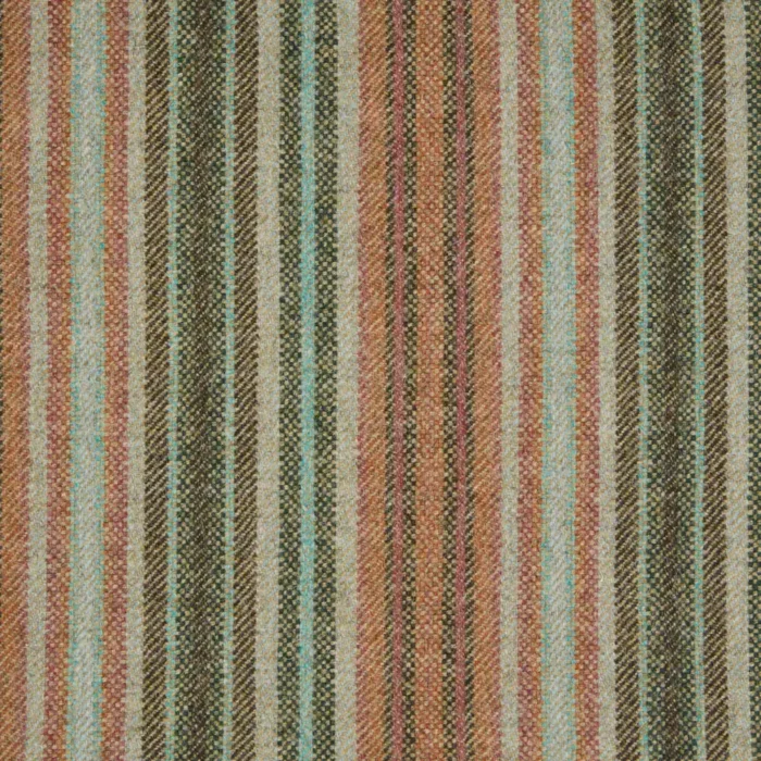 Burleigh Fabric - Teal / Rouge swatch