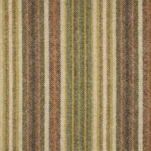 green striped woolen fabric from Abraham Moon & Sons