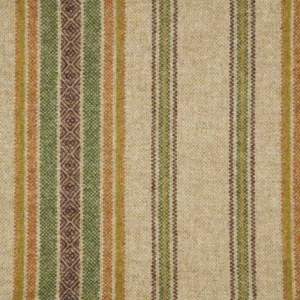 green striped woolen fabric from Abraham Moon & Sons