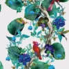 green botanical wallpaper from osborne & little