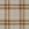 brown checked woolen fabric from Abraham Moon & Sons