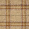 brown checked woolen fabric from Abraham Moon & Sons