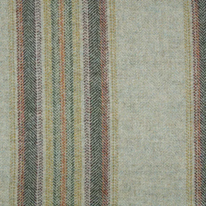Wentworth Stripe Fabric - Aqua swatch