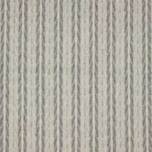 black-grey striped woolen fabric from Abraham Moon & Sons