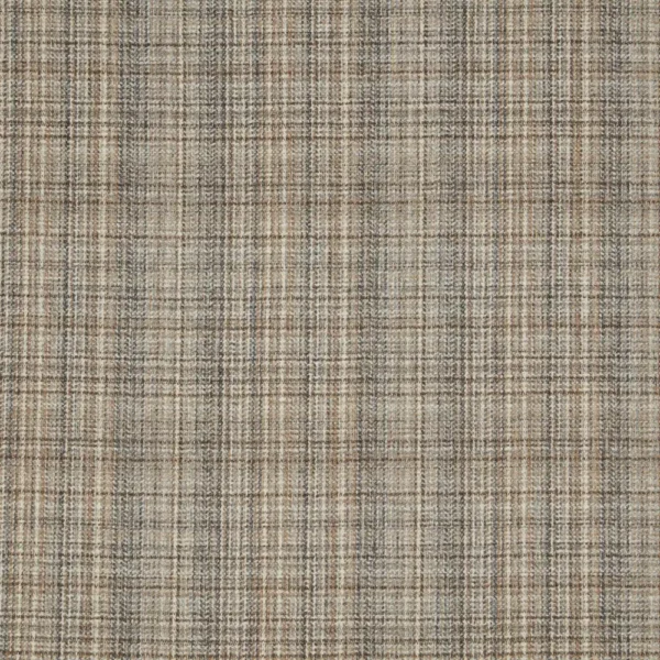 Gordale Fabric - Dolomite by black-grey checked woolen fabric from Abraham Moon & Sons