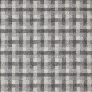 black-grey checked woolen fabric from Abraham Moon & Sons