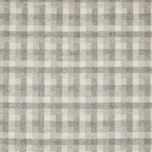 brown checked woolen fabric from Abraham Moon & Sons
